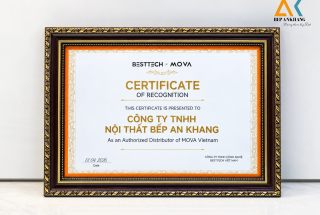 BẾP AN KHANG CHÍNH THỨC ĐƯỢC CÔNG NHẬN LÀ NHÀ PHÂN PHỐI MOVA TẠI VIỆT NAM!